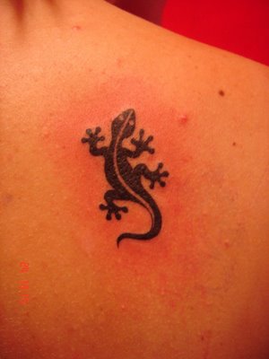 Lizard tattoo